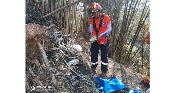 瀘州救援隊裝備科洛急救包執行余燼撲滅任務